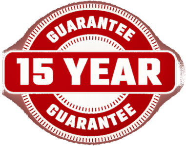 15-year workmanship guarantee