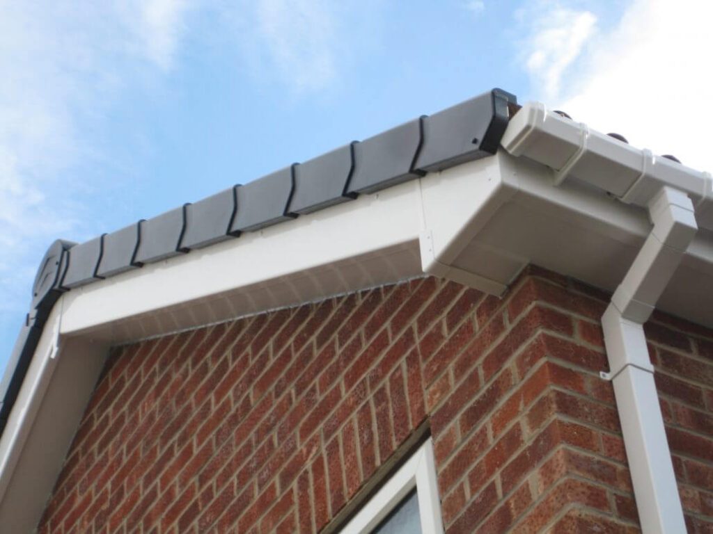 New uPVC fascias, soffits and dry-verge by Redline Roofing