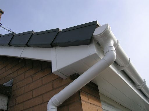 uPVC fascia, soffit and guttering detail by Redline Roofing