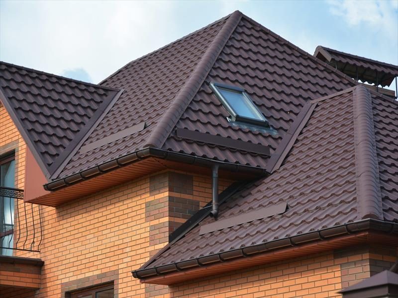 Completed pitched tiled roof in Worcestershire by Redline Roofing